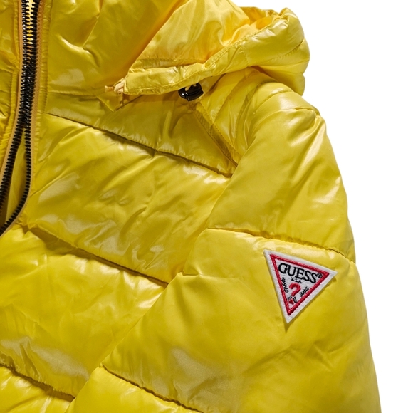 GUESS mens Mid-weight Puffer Jacket size L - NWT - Picture 3 of 8